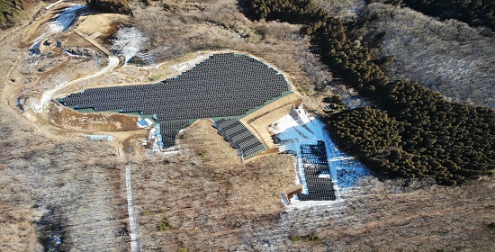 PV-Kraftwerk in der Pr?fektur Tochigi, Japan