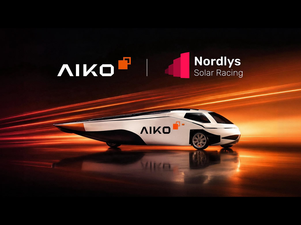 AIKO Continues Partnership with Nordlys NTNU, Norway’s First Solar Car Team